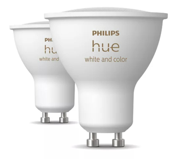 Philips Hue Hue White and color ambiance Inteligentny reflektor GU10 (2s 8720169229815 - 1271533 - zdjęcie 2